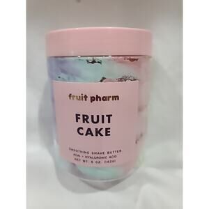 Fruit Pharm Fruit Cake Unicorn Shave Butter Jumbo 5oz Acai Hyaluronic SEALED